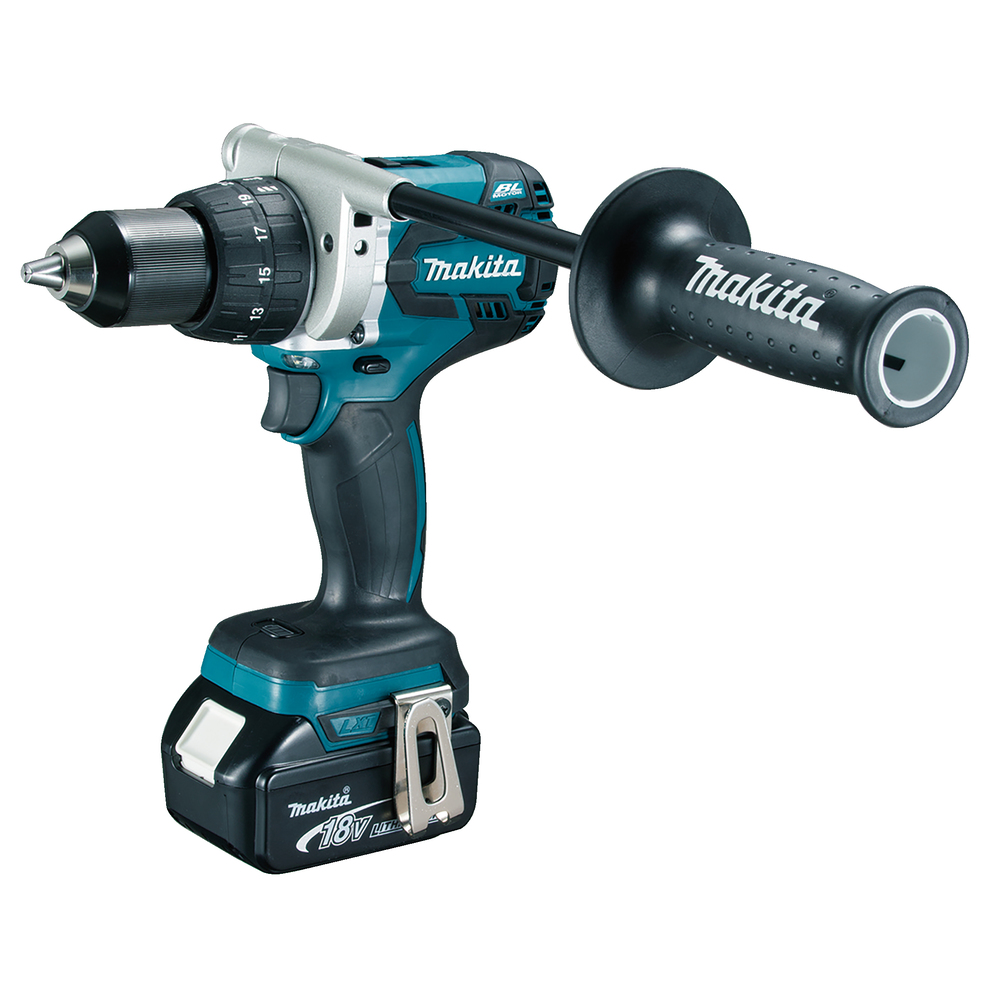 Аккумуляторная дрель-шуруповерт LXT® Makita DDF481RTE