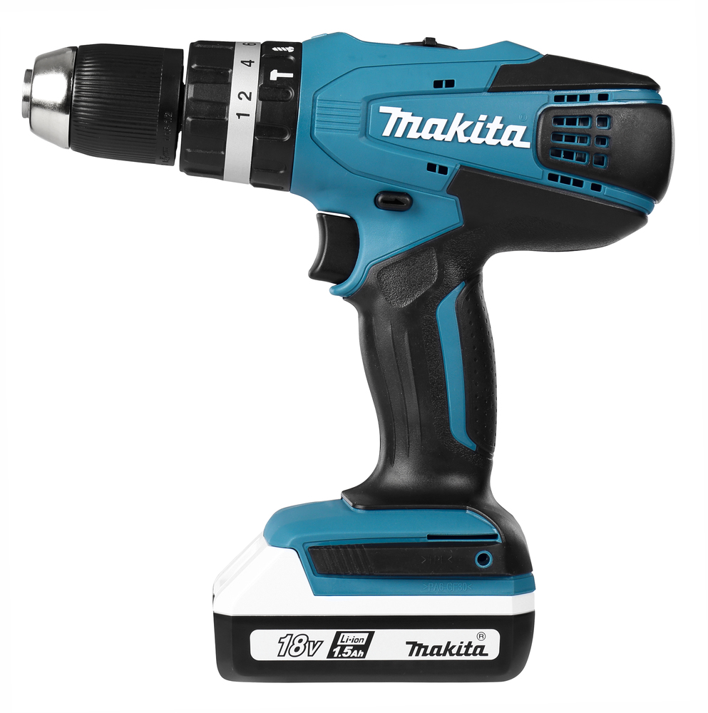 Шуруповерт аккумуляторный ударный Makita HP457DWE