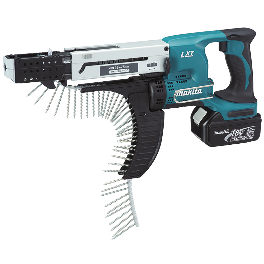 Шуруповерт аккумуляторный магазинный Makita DFR750RFE